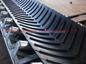 YUPHENG tahan aus anti-selip EP800/4 4 + 2mm 20MPA karet Chevron sabuk conveyor disesuaikan bermotif - Product Image 5