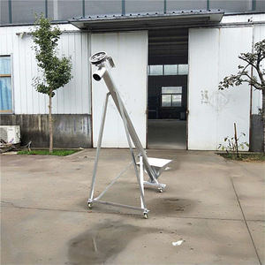 Convoyeur hélicoïdal incliné 5,5 kW 380 V à vitesse réglable, durable pour usine de fabrication - Product Image 3