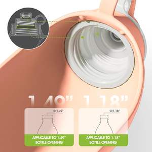 Botella de agua para perros Superdesign de 580 ml, portátil, a prueba de fugas, para perros pequeños a grandes, para viajes. - Product Image 2