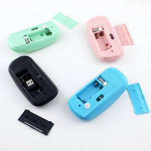 เมาส์คอมพิวเตอร์ไร้สายแบบพกพาขนาดบาง 2.4G สำหรับแล็ปท็อป รับผลิตตามสั่งพร้อมโลโก้ขายส่ง - Product Image 5