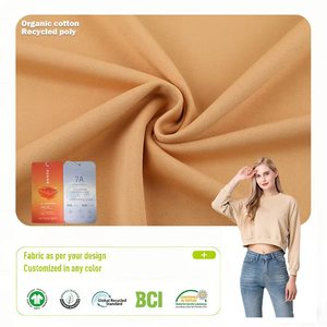 Tessuto in maglia elasticizzato a 4 vie in poliestere ed elastan 220GSM, anti-pilling, single jersey, per abbigliamento yoga e sportivo da ragazza - Product Image 3