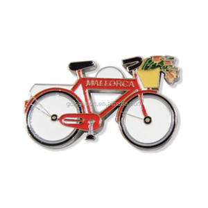 Imán de Metal personalizado para Bicicleta, imán de nevera para vehículo, con forma de recuerdo de Metal para España y La Bicicleta - Product Image 2