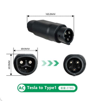 Adaptateur de charge EV Type 2, convertisseur de prise pour véhicule à énergie nouvelle, connecteur de chargeur de voiture électrique