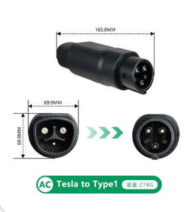 Adaptador de Carga para Vehículos Eléctricos, Conector de Carga para Coches Eléctricos, Adaptador de Conversión para Conexión de Vehículos Eléctricos - Product Image 3