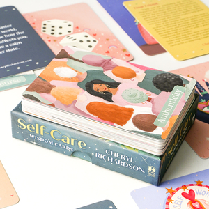 カスタムギフトカードセルフケア漫画知恵感謝カード - Product Image 3