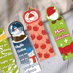 2026 recién 30 piezas dulce regalo para niños lindo dibujo animado encantador <span class=keywords><strong>Xmax</strong></span> Feliz Navidad marca de libro - Product Image 5