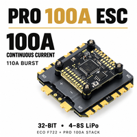 Module de Contrôle de Vol FPV Axisflying Argus ECO F722 avec ESC 4-en-1 100A 32 bits pour Drones de Course - Accessoires de Système d'Alimentation