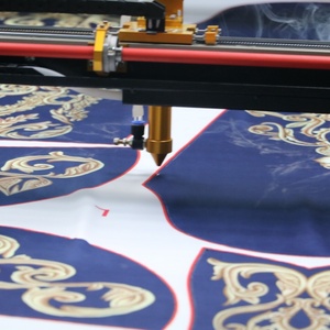 Automatic Big Vision High-Speed 100W CO2 Laser Cutting Machine for AI BMP PLT Digital Print Textile - Product Image 5