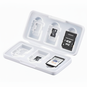 Custodia bianca per disco rigido SD/MicroSD - Product Image 1