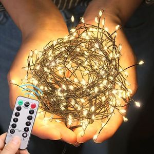 Christmas Tree <b>Star</b> String LED IP44 Waterproof Warm White Remote Control USB Powered Party Supplies Gift Holiday <b>Decoration</b> - Product Image 1