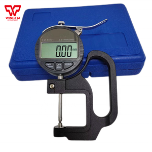 0-25mm, 0.01mm, 30mm cam, plaka, kağıt, Film dijital ekran kalınlık ölçer byby - Product Image 1