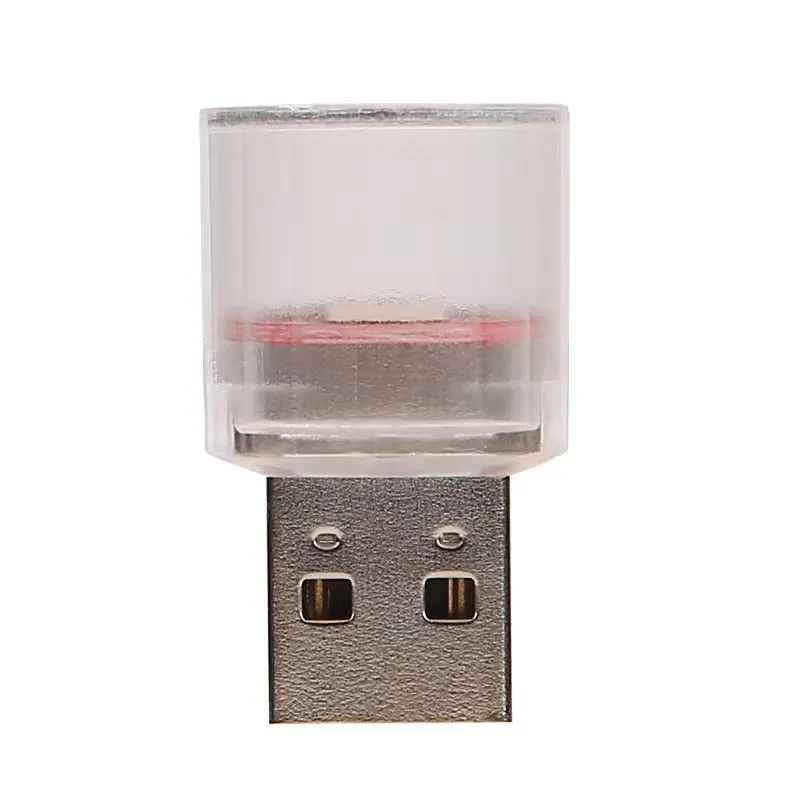 Auto Mini USB LED Umgebungs licht Dekorative Atmosphäre Lampen für die Innen umgebung Auto PC Computer Tragbares Licht Plug Play