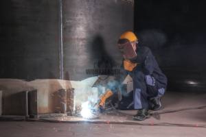 Ropa de Trabajo de Seguridad Ignífuga y Antiestática EN11611 EN11612 Traje de Protección FRC para Soldadores - Product Image 3