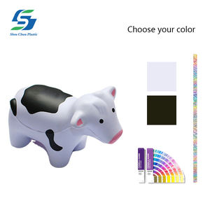 הסיטונאי מותאם אישית פרה בצורת מתח כדור pu קצף בר מספנה חיה צעצוע הדפסה לוכדת לסחוט צעצוע קידום מכירות מתנה - Product Image 3