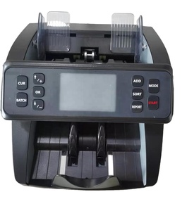 Machine de comptage de billets de banque à chargement frontal, compteur trieur d'argent pour les banques, les magasins, le gouvernement - Product Image 5