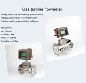 Turbine <span class=keywords><strong>Flowmeter</strong></span> Met Grote <span class=keywords><strong>Diameter</strong></span> Lwgq Variabele Magnetische Gas Digitale Flens Turbine Flowmeters Batterij Aangedreven Turbine Flow Meter - Product Image 6