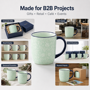Mini <span class=keywords><strong>tasse</strong></span> à café en céramique de 3 oz, vierge pour sublimation, personnalisable, blanche, avec anse, style américain, réutilisable et portable - Product Image 6