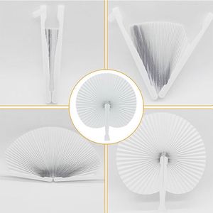 Éventail en papier circulaire personnalisé pour mariage, fête ou cadeau, avec impression sur mesure - Product Image 6