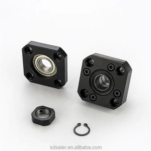 Unidad de Soporte Fijo para Tornillo de Bolas BK BF EK EF FK <span class=keywords><strong>FF</strong></span> de 25 mm 2505/2510/2525 de Alta Calidad con Rodamiento - Product Image 6