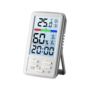 Thermomètre numérique de qualité D7 affichage LCD coloré spectacle de niveau confortable <span class=keywords><strong>avec</strong></span> thermomètre <span class=keywords><strong>d</strong></span>'intérieur rétro-éclairé - Product Image 2