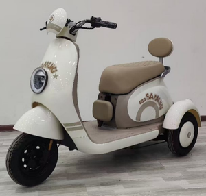 Tricycle électrique rétro mignon à 3 roues, scooter de mobilité compact et élégant, la conduite devient plus fluide - Product Image 3