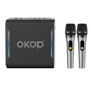 8001 Portable à haut volume pour haut-parleur Bluetooth RGB LED longue durée de vie de la batterie pour la <span class=keywords><strong>danse</strong></span> carrée de karaoké en plein air transfrontalière - Product Image 1