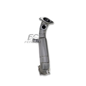 Sonicdiy SS304 Downpipe de course pour <span class=keywords><strong>Alfa</strong></span> <span class=keywords><strong>Romeo</strong></span> <span class=keywords><strong>Giulia</strong></span> 2.0T <span class=keywords><strong>2017</strong></span>-2024, tuyau d'échappement haute performance à haut débit, <span class=keywords><strong>prix</strong></span> de gros - Product Image 1