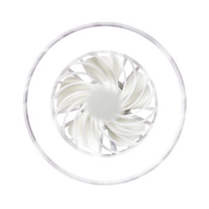 Ventilador de mesa de cable de CA con luz LED modular bohemio mini moderno con cuerpo de ABS para escape de baño para uso en cocina - Product Image 1