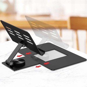 Lười biếng gấp Kính thiên văn điện thoại di động bàn phím chủ Tablet xoay 360 độ đứng từ trường hợp điện thoại - Product Image 5