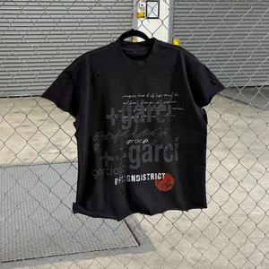 Camiseta sin mangas de algodón 100% personalizada con estampado de hip hop, estilo streetwear para hombre, de corte holgado, hombros anchos y de alta calidad. - Product Image 3