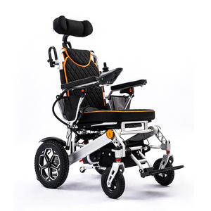 <span class=keywords><strong>Silla</strong></span> eléctrica de lujo ultraligera para discapacitados, <span class=keywords><strong>silla</strong></span> de ruedas eléctrica plegable para personas discapacitadas, andadores para discapacitados - Product Image 2