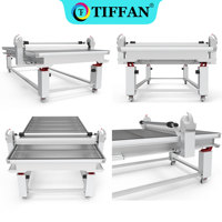 TIFFAN TF1737 Plastifieuse à plat Grand panneau de grand format 1700mm 3700mm Table de montage de panneaux Applicateur à plat Machine à plastifier