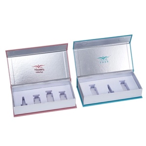 Boîte cadeau personnalisée en forme de livre A4 à rabat pour bijoux, cosmétiques et emballages d'aromathérapie, design noir haut de gamme - Product Image 3