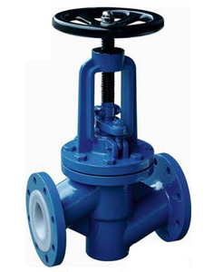 Diafragma Neumático de Goma Revestida de Fluoruro, Hierro Fundido, Acero Fundido, Acero Inoxidable, con Brida DN50, Anticorrosión, Resistente a Ácidos y Álcalis - Product Image 5