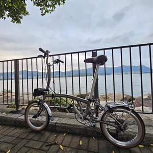 Vomo 16 Inch 9 Variable Speed Unisex Outdoor CityBike Male and Female Mobility VOMO Triple Folding BIKE Folding - Product Image 2