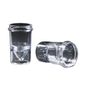disposable lab medical use reaction cuvette reaction sample cup 1.5ml 0.5ml PS Sample Cup for Beckman analyzers apparatus