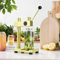 Scelleuse manuelle professionnelle de qualité commerciale, sans électricité, haute efficacité pour l'emballage de boissons et de produits alimentaires en bouteilles