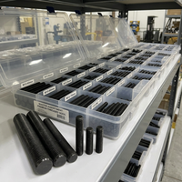 Factory Outlet M8 M10 High Strength Black Oxide Din 975 Carbon Steel Full Threaded Rods B7M Left/Right Hand