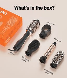 Nouveau Design <span class=keywords><strong>Brosse</strong></span> Soufflante 1200W 5 en 1 Sèche-Cheveux, Peigne et Styler Électrique Volumateur - Product Image 4