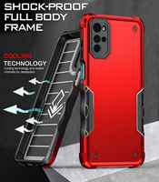 Coque de téléphone de luxe antichoc et étanche en TPU+PC 3-en-1 avec anneau magnétique pliable pour Oppo Reno 7 – Meilleures ventes en gros