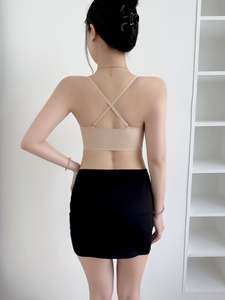 Soutien-gorge push-up convertible 5-en-1 multi-positions à fermeture avant en V profond, 5 styles de port, soutien-gorge sans bretelles pour robes dos nu et mariages - Product Image 2