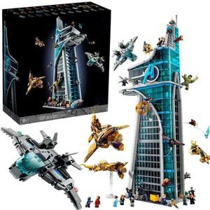 Bloques de Construcción Detallados de <span class=keywords><strong>Edificio</strong></span> de Gran Altura, Modelo de Torre Moderna para Decoración de Hogar, Oficina o Estante, Regalo - Product Image 2