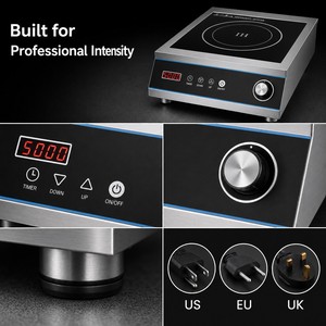 Table de cuisson à induction commerciale 5000W 110V 220V robuste pour restaurant, hot pot et cuisine asiatique professionnelle - Product Image 4