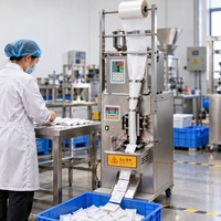 Vente directe usine – Équipement de scellage de sacs en film intelligent à micro-ordinateur à faible perte de matériau, machine de remplissage et de pesage de poudre