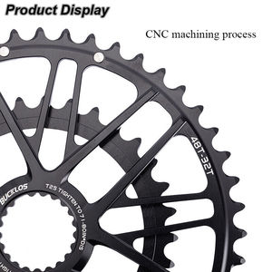 BUCKLOS 48-32T 50T plateaux route gravier vélo pédalier pour pédalier à montage direct 8-11 vitesses étroit large anneau de chaîne - Product Image 4