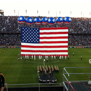 Banderas inflables flotantes gigantes para eventos deportivos, globo inflable para publicidad - Product Image 1