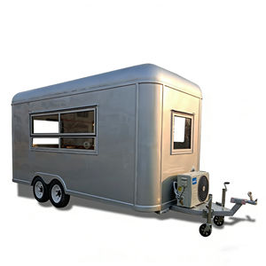 Carrito de Comida Multifuncional de Gran Escala, Tipo Pop-up, con Superficie de Espejo, para Helados, Pasteles, Aperitivos y Catering - Product Image 2