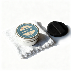 50ml Lederpflege Nerzöl-Balsam für Schuhe, Taschen, Möbel & Alle Lederwaren - Product Image 1