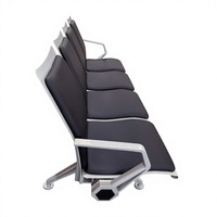 LEADCOM LS-535XB Chaise d'attente moderne à 4 places pour hôpitaux et aéroports, siège d'attente à poutre, mobilier commercial