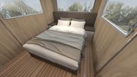 Fournisseur d'usine en gros de caravanes de camping de luxe avec toilettes, mini-caravane, caravane de voyage sur route, fabriquée en Chine